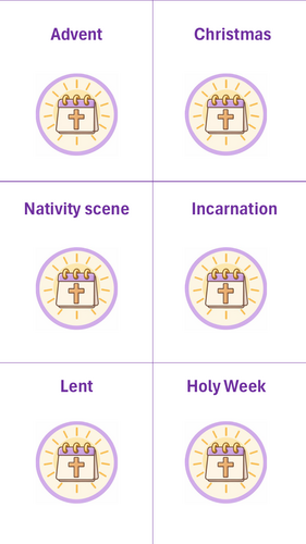 KS3 Christian Festivals and the Church Year Flashcards
