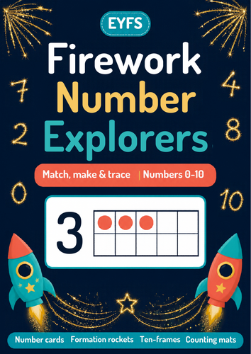 Bonfire Night - 1-10 Number Sorting