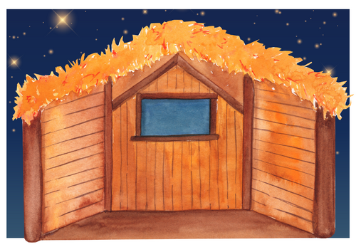 Nativity Scene - Cut and Stick Activity