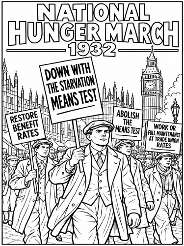 The National Hunger March 1932
