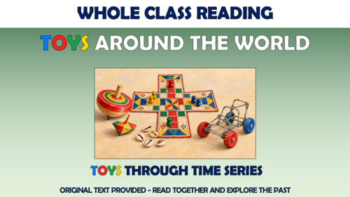 Toys Around the World - KS1 Whole Class Reading Lesson!