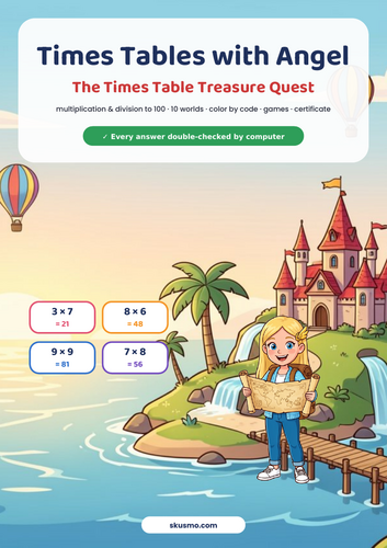 Times Tables Worksheets & Games - Multiplication Quest