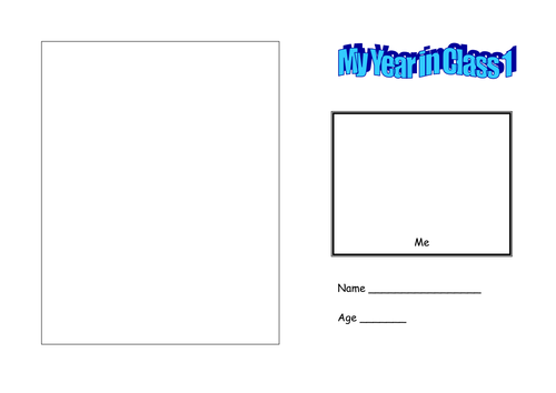 End of Year Booklets