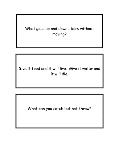 Time Fillers: Creative Thinking Exercises