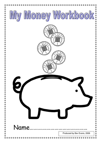 working with pennies money workbook teaching resources