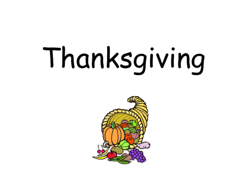 Thanksgiving powerpoint