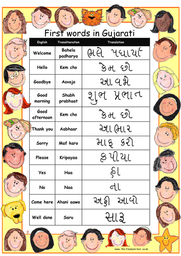 Useful Gujarati words and phrases perfect for Gujarati speakers or work on India or Pakistan