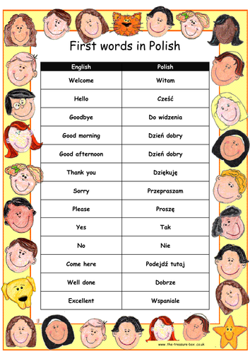 Useful words and phrases in Polish