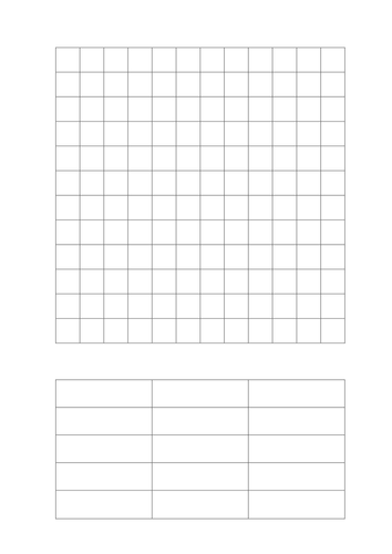 Free Printable Word Search Grid