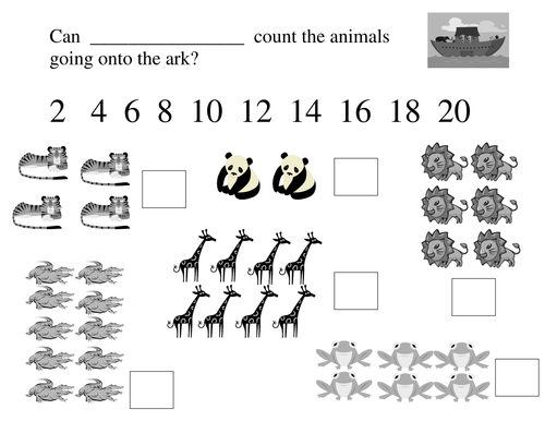 noah's ark 2's | Teaching Resources