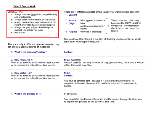 OCR GCSE Paper 2 Style Question on Czechoslovakia
