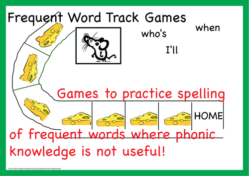 Frequent Words Track Games