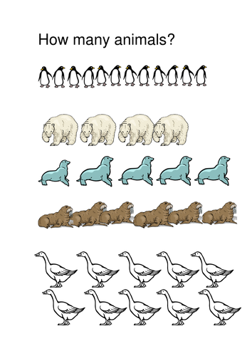 How many animals | Teaching Resources