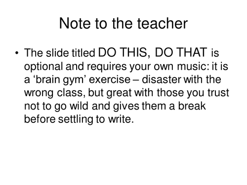 Writing a Biography | Teaching Resources