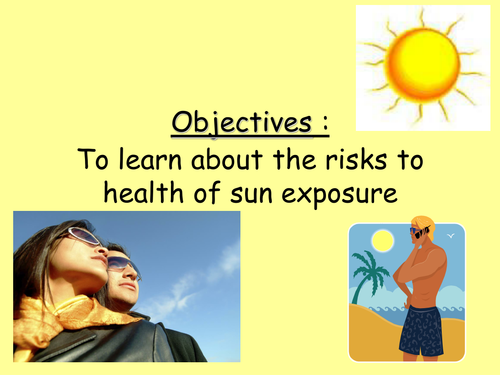 Sun Safety by llequette - Teaching Resources - Tes