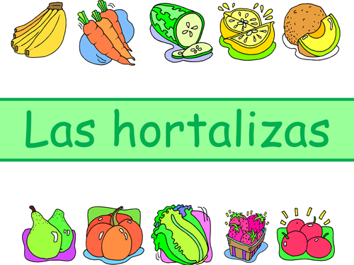 Spanish Fruits & Vegetables - En el mercado
