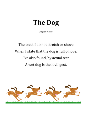 Animal poems by lbearss - Teaching Resources - Tes