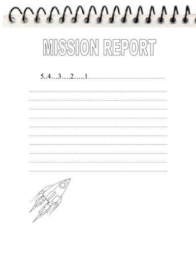 Space role-play area templates