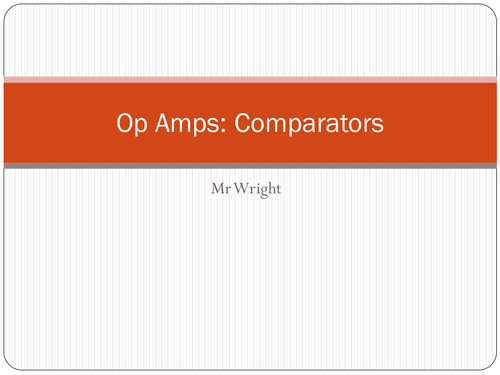 Operational amplifiers