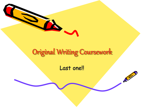 Original writing PowerPoint