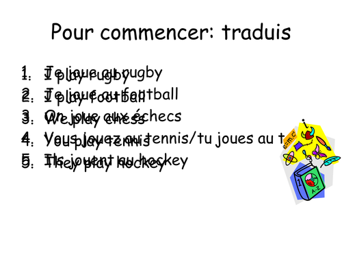 tu joues d'un instrument?