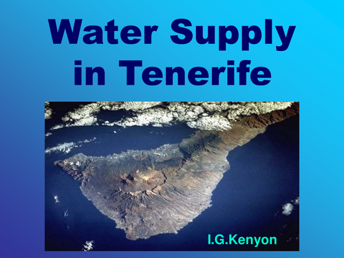 Ground water resources