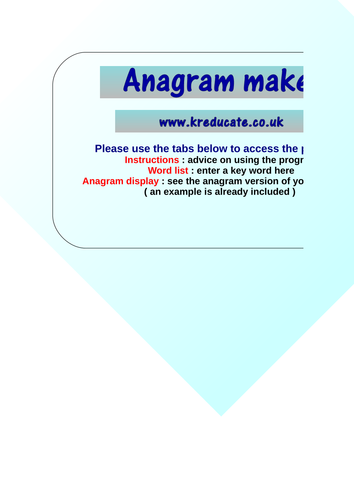 anagram maker