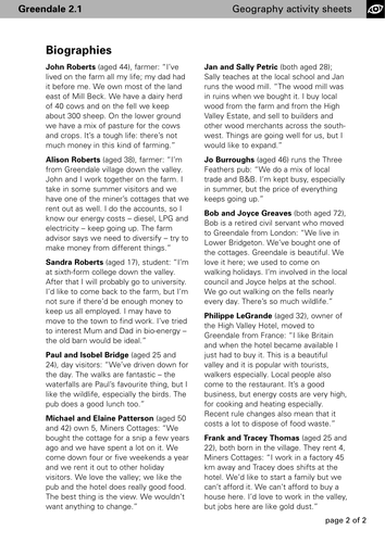 It's Only Natural - renewable energy sources