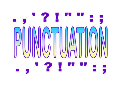 Punctuation Display