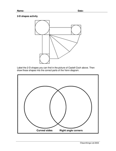 Investigating 2D and 3D shapes