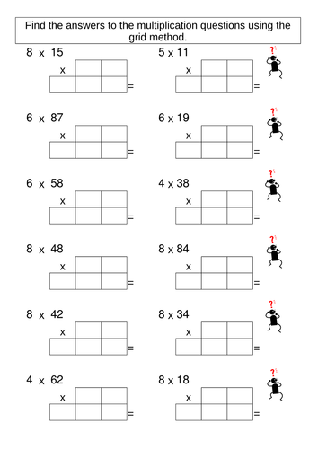 43 MATH WORKSHEETS MULTIPLYING BY MULTIPLES OF 10
