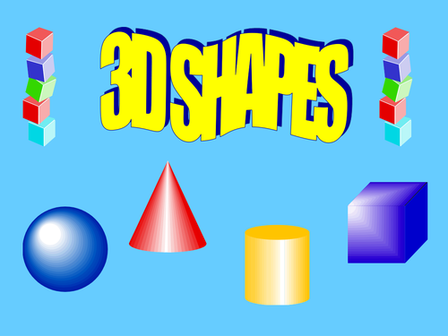 Introduction To 3d Shape Powerpoint Teaching Resources 