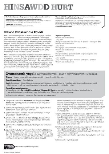 Class Assembly in Welsh