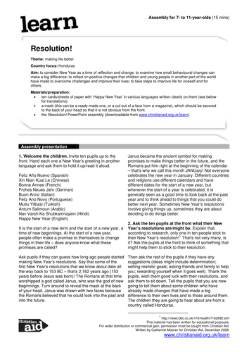 New Year's Resolutions Assembly resource pack.