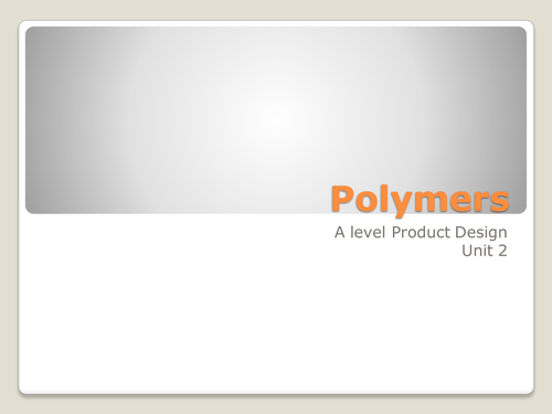 polymers & plastics