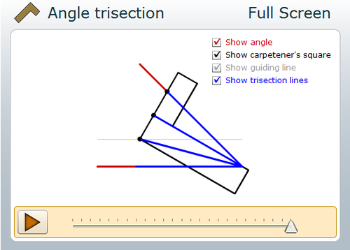 NRICH - Angle Trisection