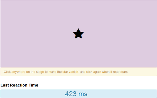 NRICH - Reaction Timer