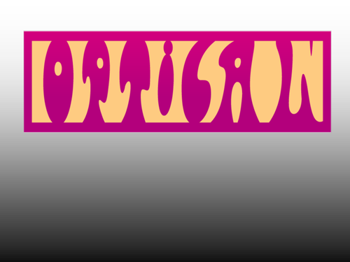 Optical Illusions - PowerPoint - Starter