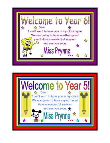 Welcome Sign And Certificate Teaching Resources