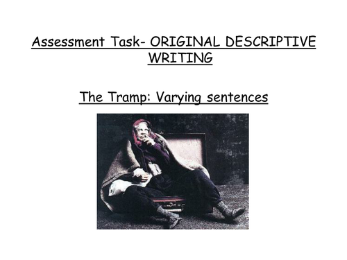 Writing to Describe/Creative Writing Part 2