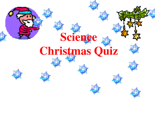 Science Christmas Quiz - P2