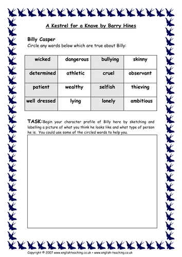 A Kestrel for a Knave by Barry Hines