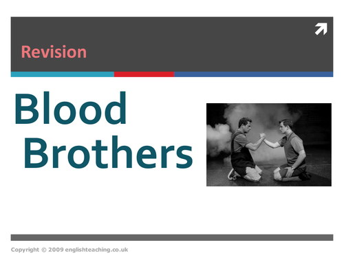 Blood Brothers by Willy Russell: Revision PowerPoint