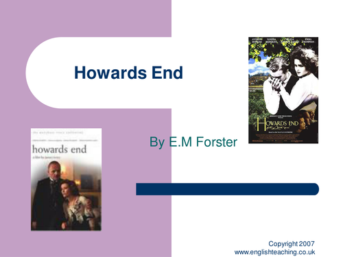 Howard's End by E. M. Forster.