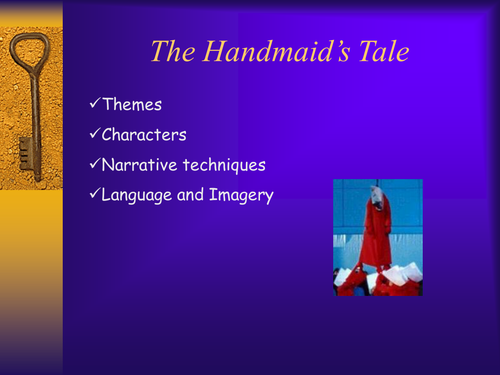 The Handmaid's Tale by Margaret Atwood - Powerpoint