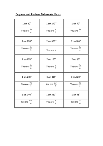 Core 2 Radians Follow Me, game.