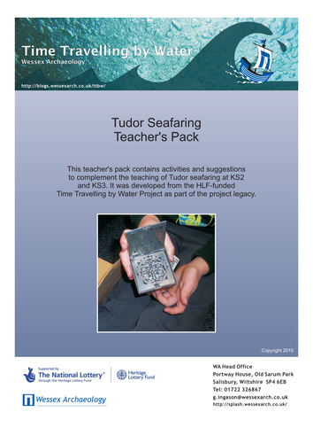 Tudor Seafaring Teacher's Pack