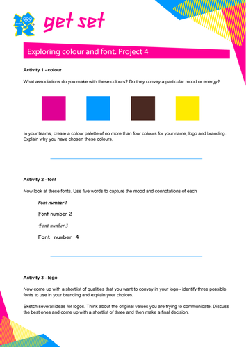 Build your own brand - project three