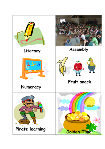 visual timetable