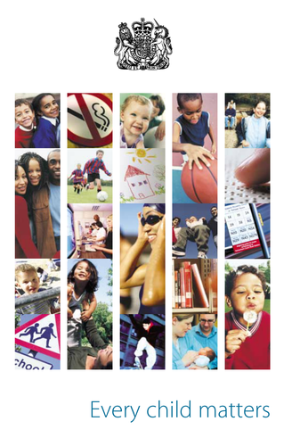 Every Child Matters Green Paper